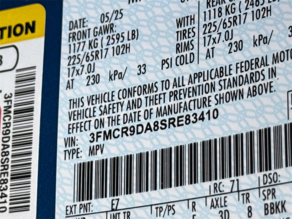 Certified 2025 Ford Bronco Sport Badlands image 32