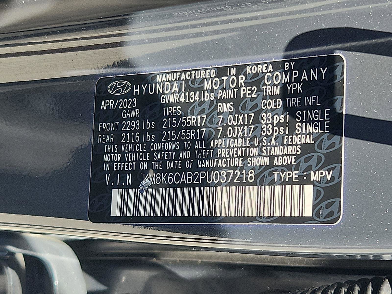 Used 2023 Hyundai Kona SEL w/ Cargo Package AWD/4WD image 24