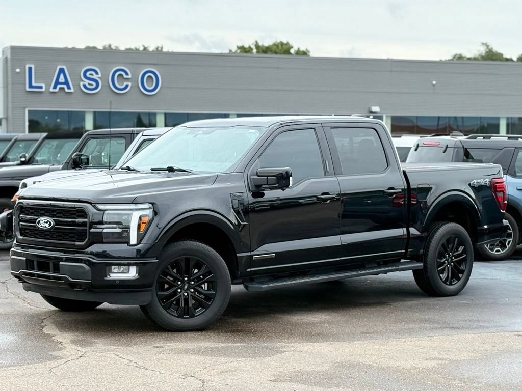 Certified 2024 Ford F150 Lariat w/ Equipment Group 502A High AWD/4WD 360° Tour