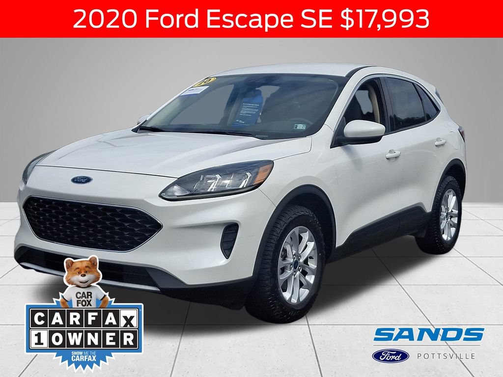 Certified 2020 Ford Escape SE