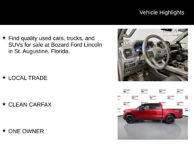 Certified 2025 Ford F150 XLT w/ Equipment Group 303A High AWD/4WD image 2