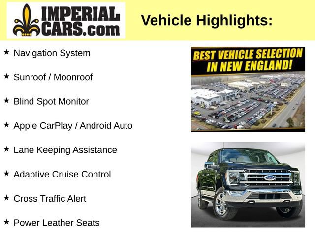 Certified 2022 Ford F150 Lariat w/ Equipment Group 502A High AWD/4WD image 3