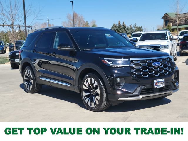 Certified 2025 Ford Explorer Platinum w/ LUX Leather Package image 1