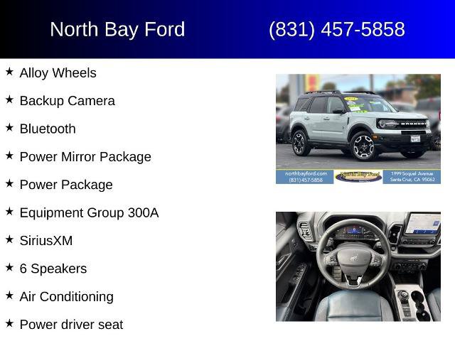 Certified 2024 Ford Bronco Sport Outer Banks AWD/4WD image 4