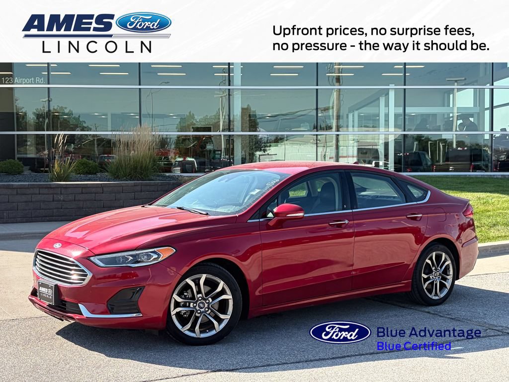 Certified 2020 Ford Fusion SEL FWD image 1