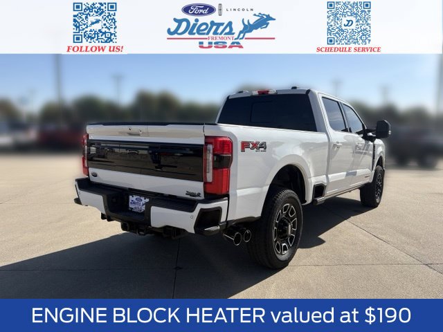 Certified 2025 Ford F350 Platinum w/ FX4 Off-Road Package AWD/4WD image 10