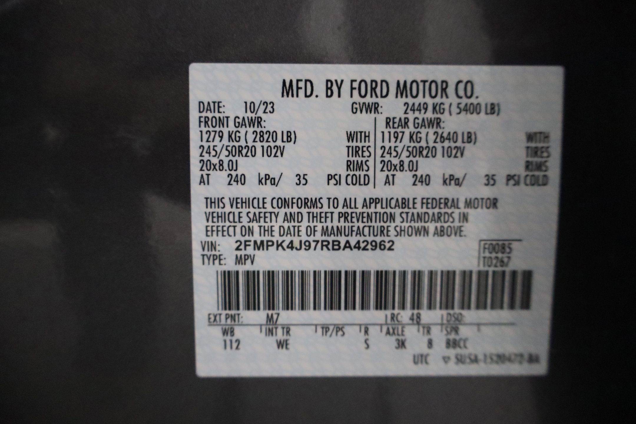Certified 2024 Ford Edge ST-Line image 32
