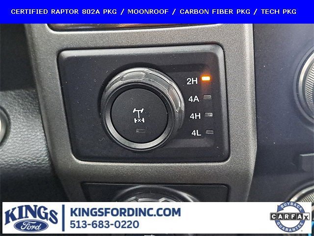 Certified 2018 Ford F150 Raptor w/ Equipment Group 802A Luxury image 16