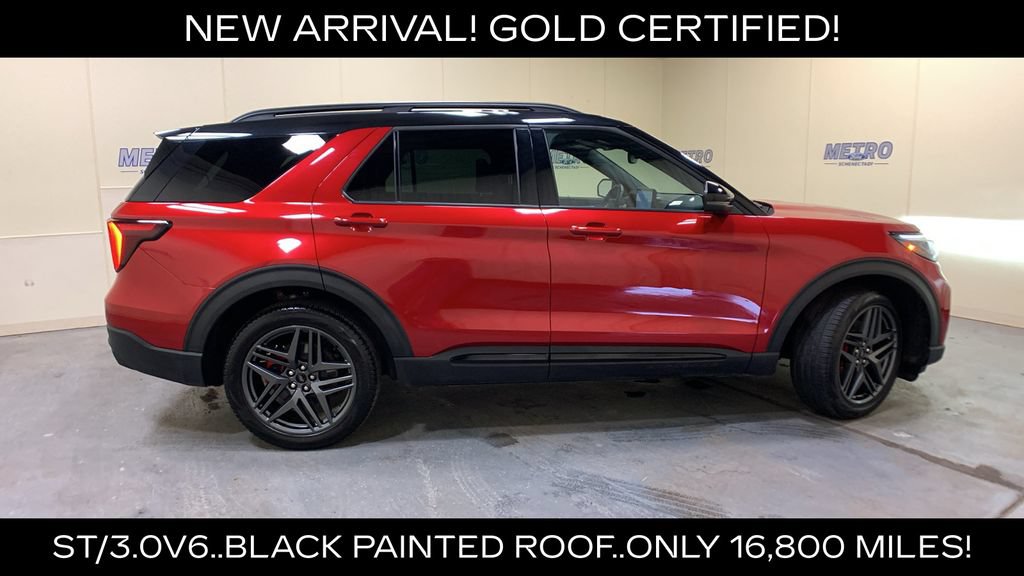 Certified 2025 Ford Explorer ST w/ Sun And Sound Package AWD/4WD image 2