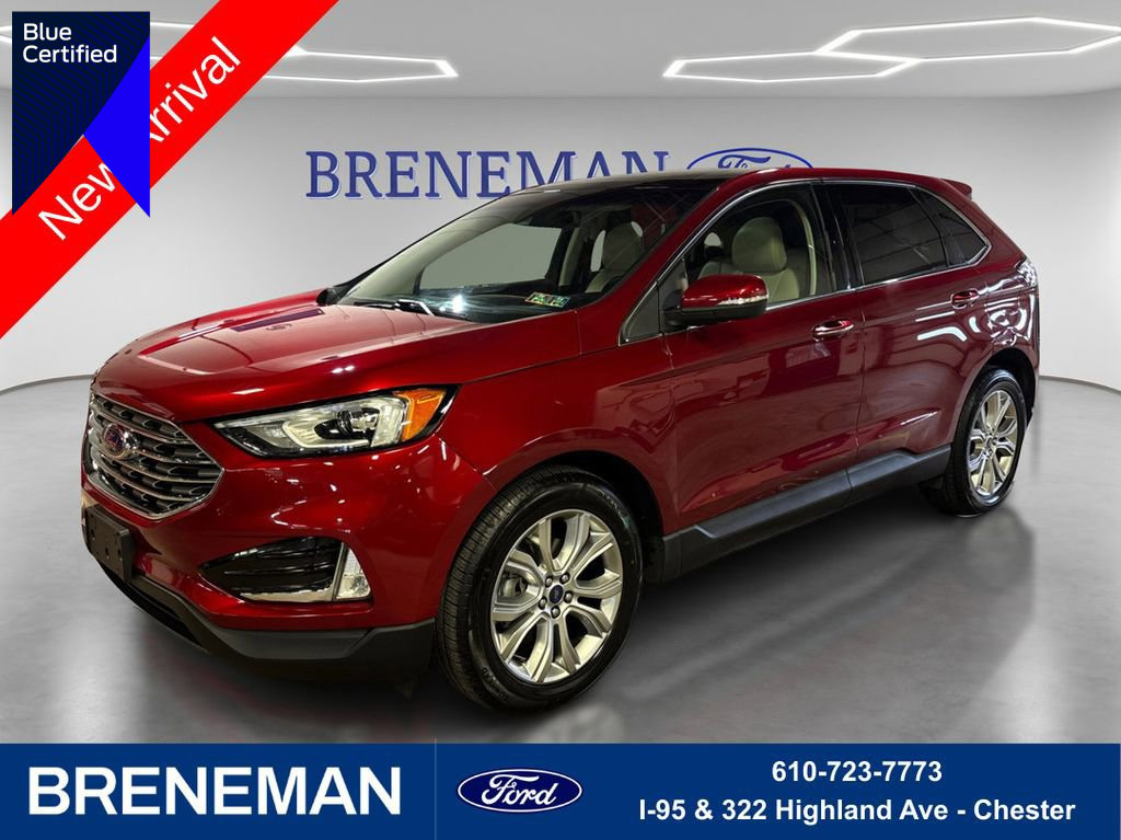 Certified 2019 Ford Edge Titanium w/ Cold Weather Package image 1