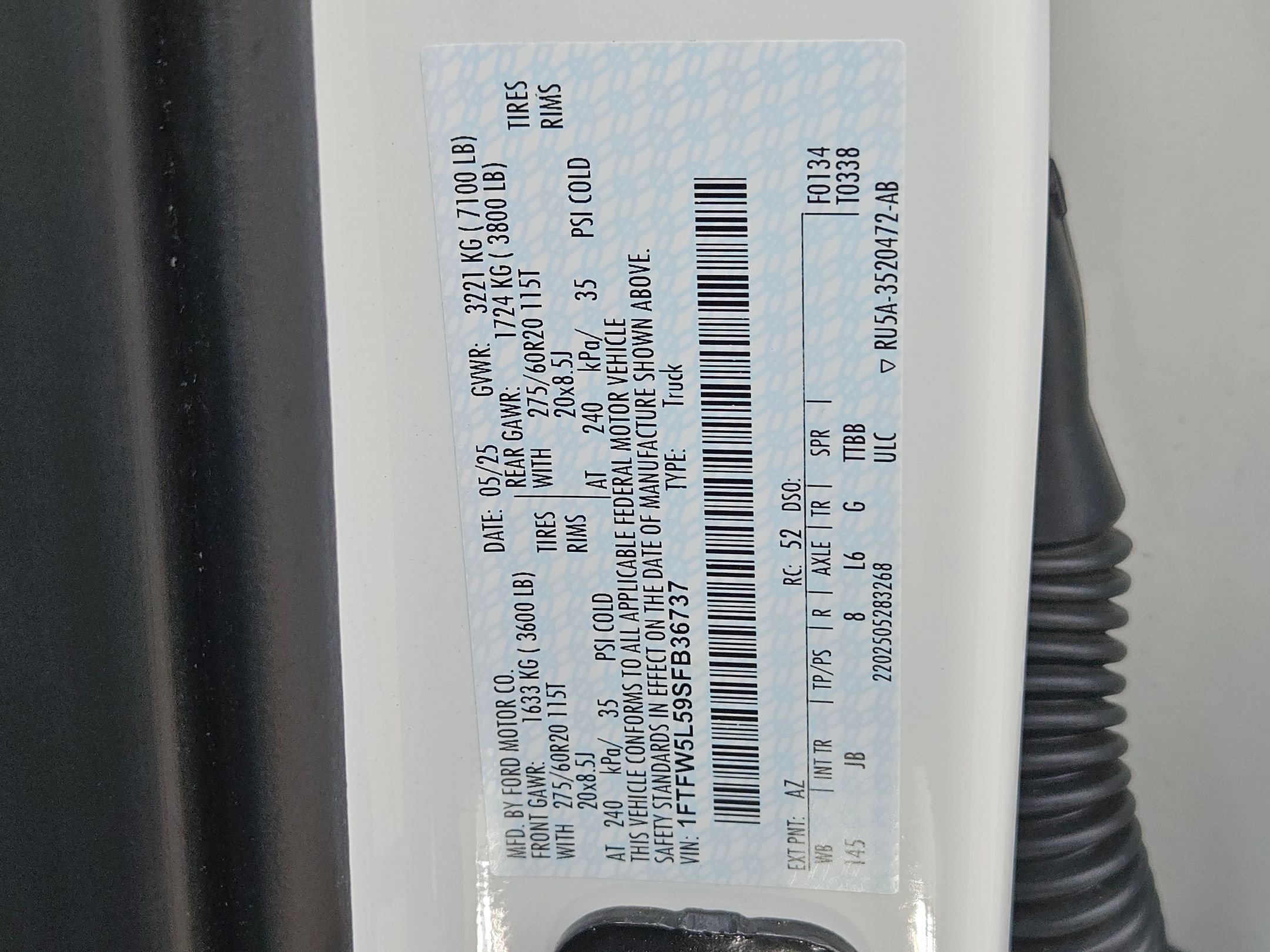 Certified 2025 Ford F150 Lariat w/ Equipment Group 502A High image 28