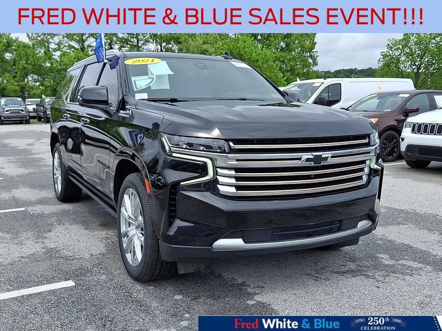 Used 2021 Chevrolet Suburban High Country AWD/4WD image 2