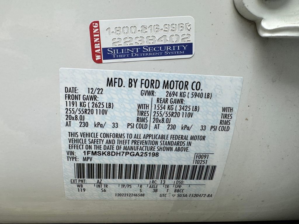 Certified 2023 Ford Explorer XLT w/ Equipment Group 202A image 33