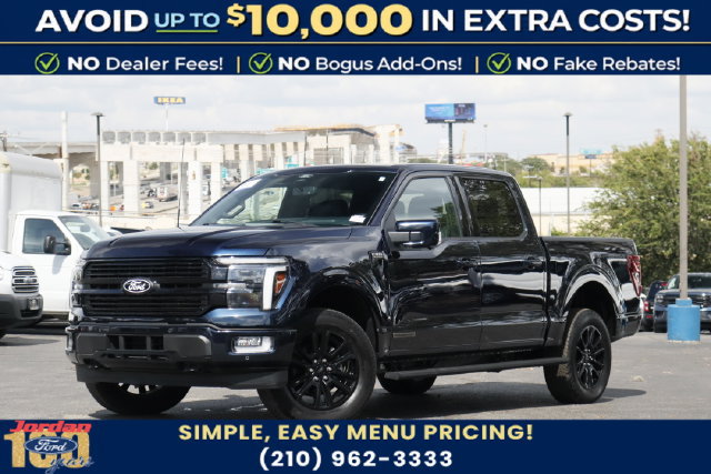 Certified 2025 Ford F150 Platinum w/ Equipment Group 702A High