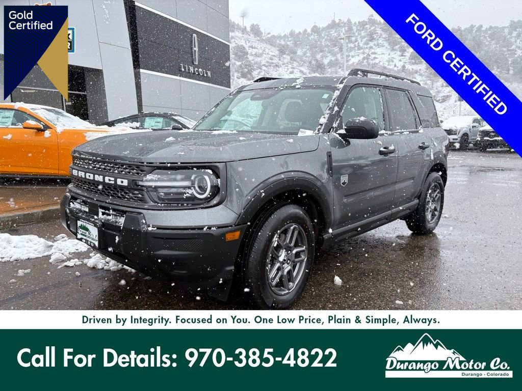 Certified 2025 Ford Bronco Sport Big Bend