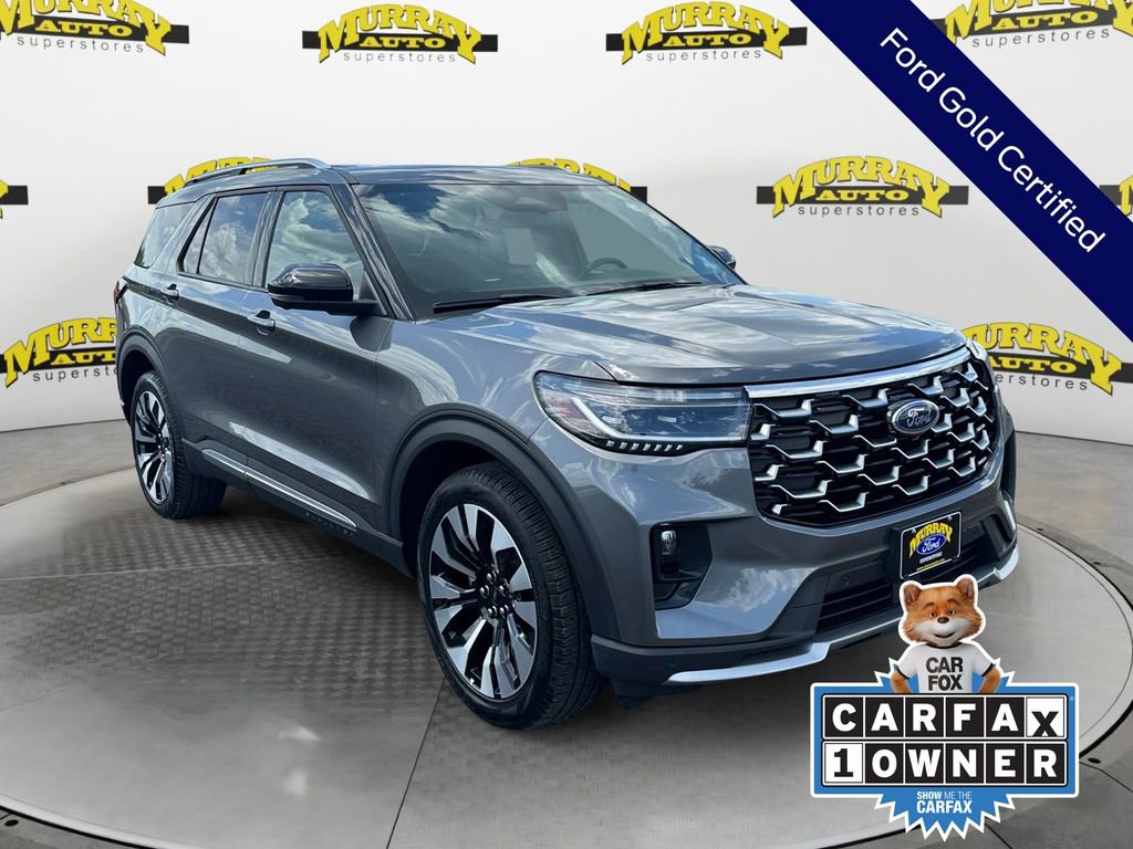 Certified 2025 Ford Explorer Platinum w/ LUX Leather Package AWD/4WD image 10