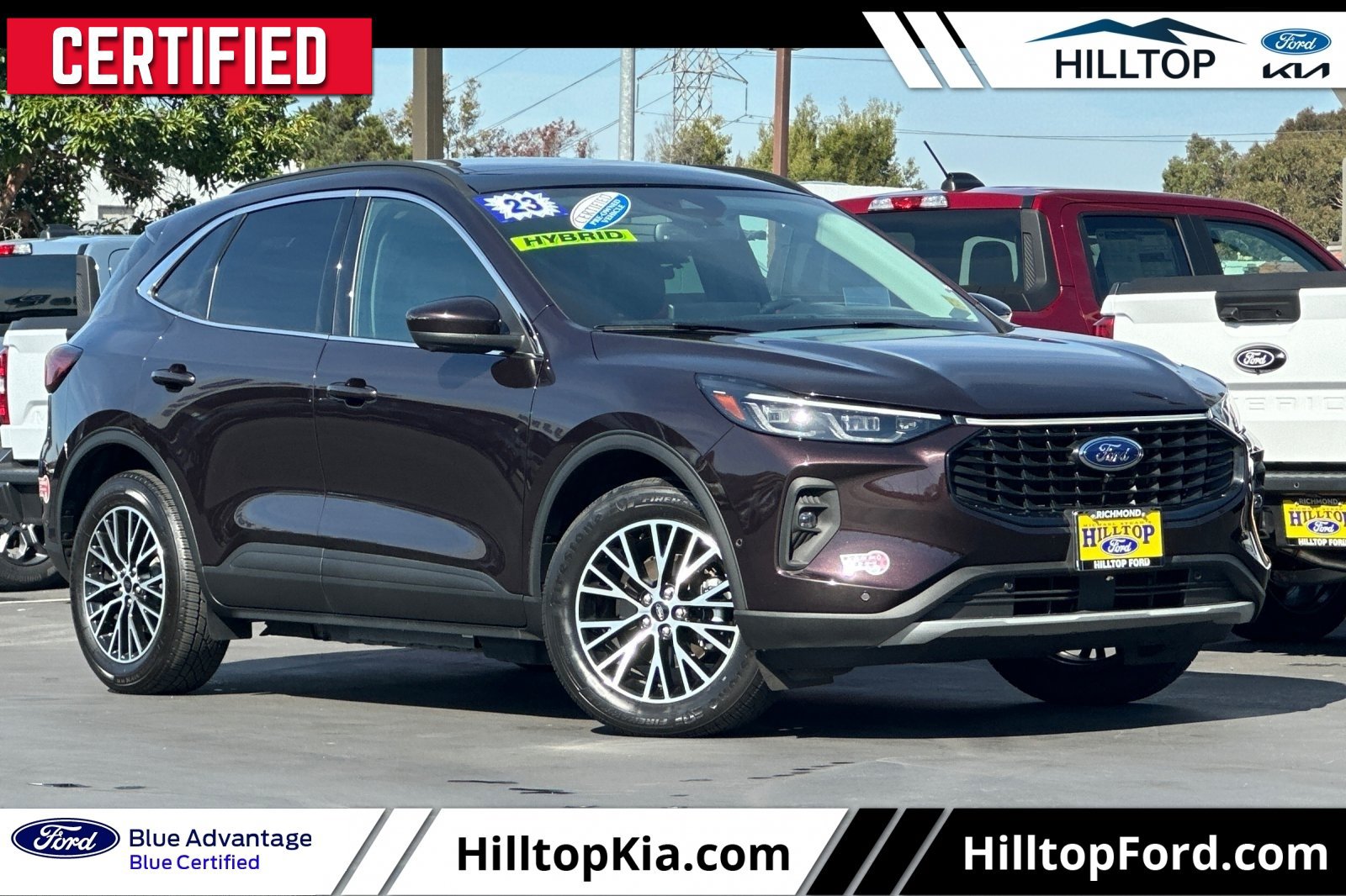 Certified 2023 Ford Escape SE w/ PHEV Premium Package FWD image 1
