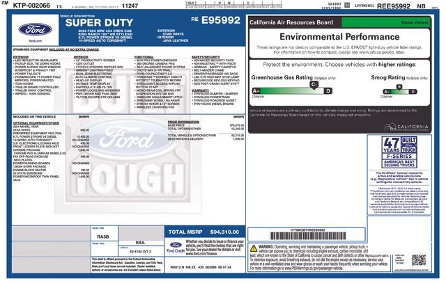 Certified 2024 Ford F250 King Ranch w/ Chrome Package AWD/4WD image 28