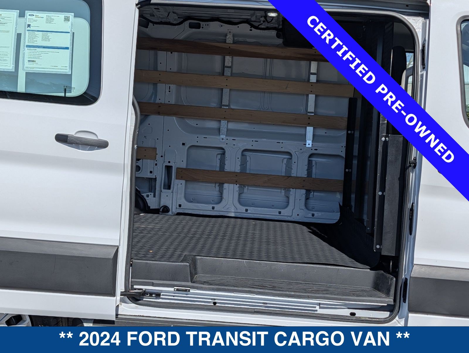 Certified 2024 Ford Transit 250 Low Roof w/ Exterior Upgrade Package RWD image 17