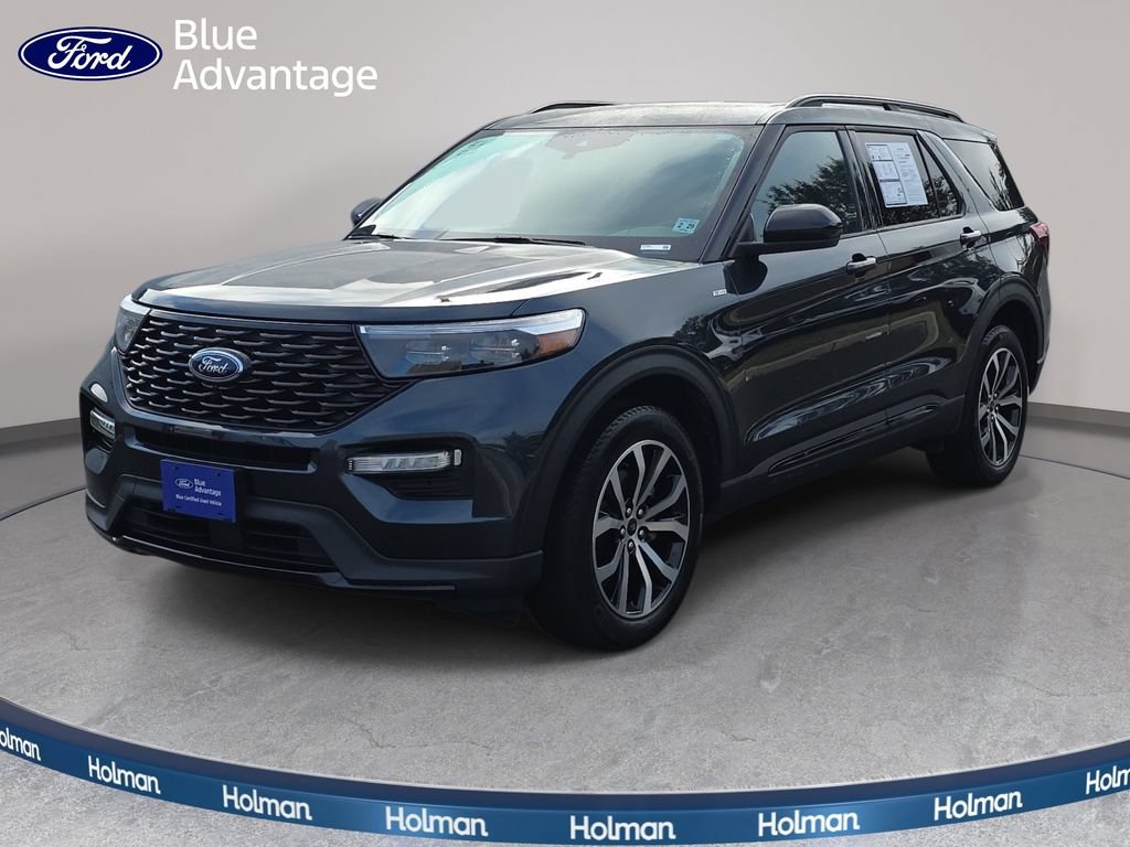 Certified 2023 Ford Explorer ST-Line w/ Class IV Trailer Tow Package