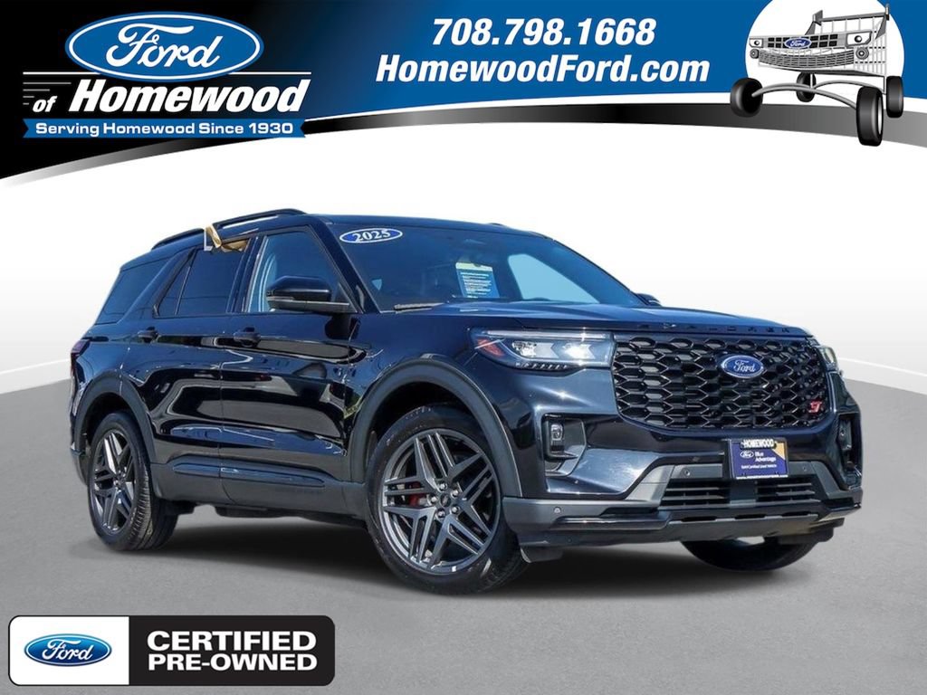 Certified 2025 Ford Explorer ST AWD/4WD image 1