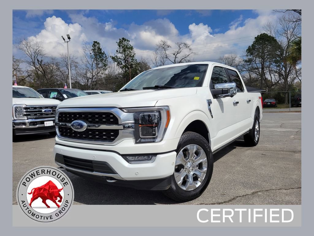 Certified 2023 Ford F150 Platinum w/ Equipment Group 701A High image 1