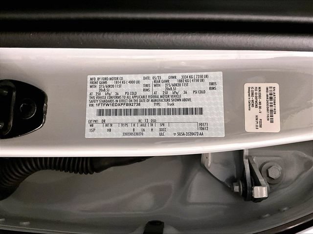Certified 2023 Ford F150 Lariat w/ Equipment Group 502A High AWD/4WD image 33