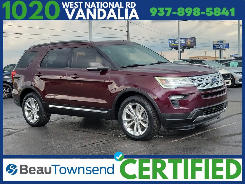 Certified 2019 Ford Explorer XLT w/ Equipment Group 202A
