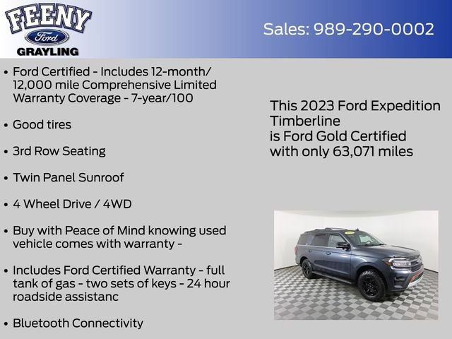 Certified 2023 Ford Expedition Timberline AWD/4WD image 13