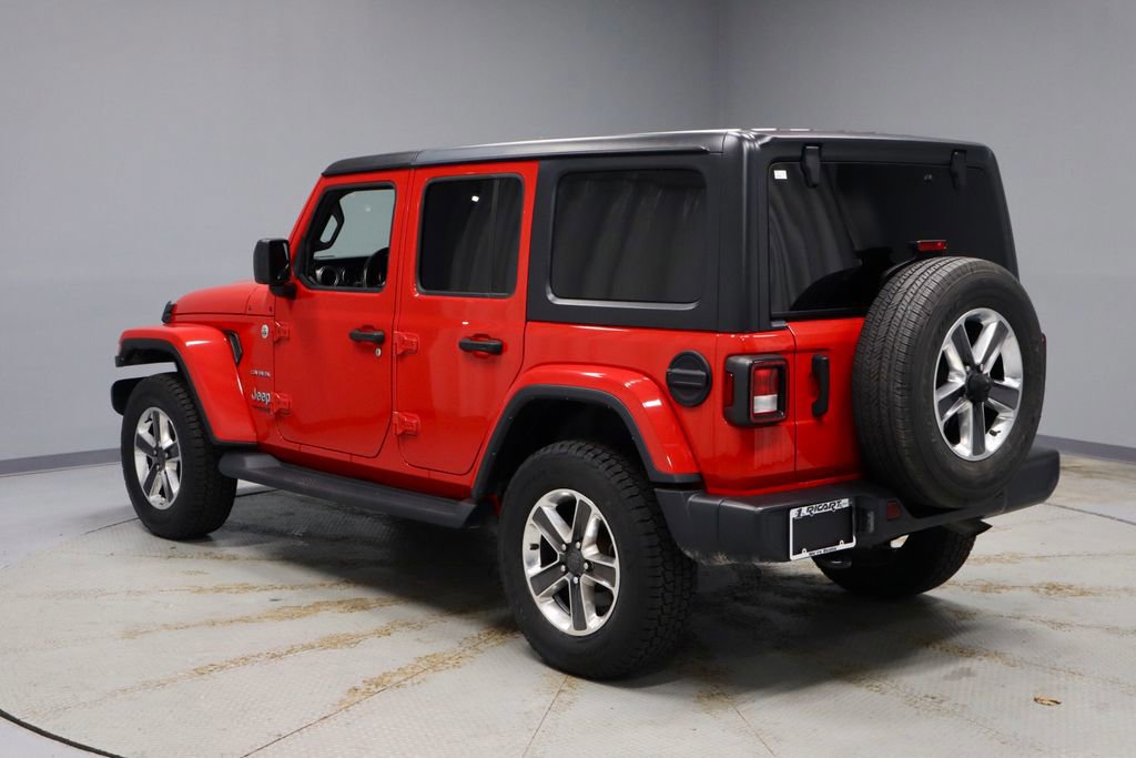 Used 2021 Jeep Wrangler Unlimited Sahara image 3
