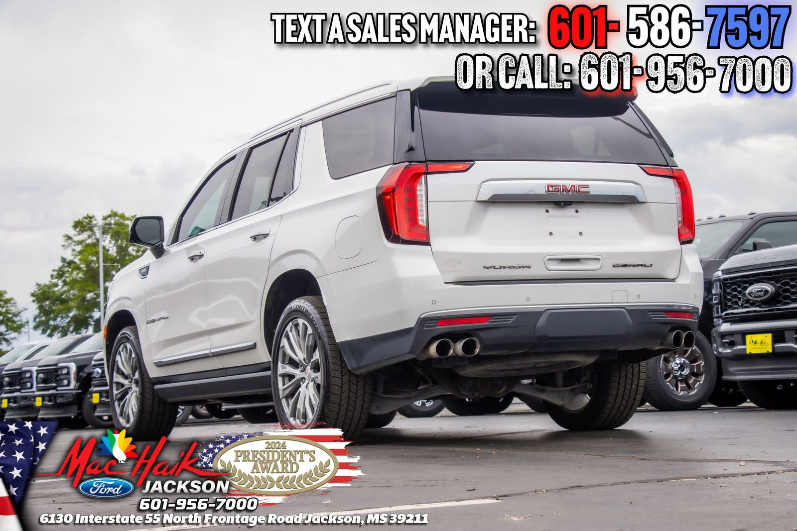 Used 2021 GMC Yukon Denali w/ Denali Premium Package RWD image 5