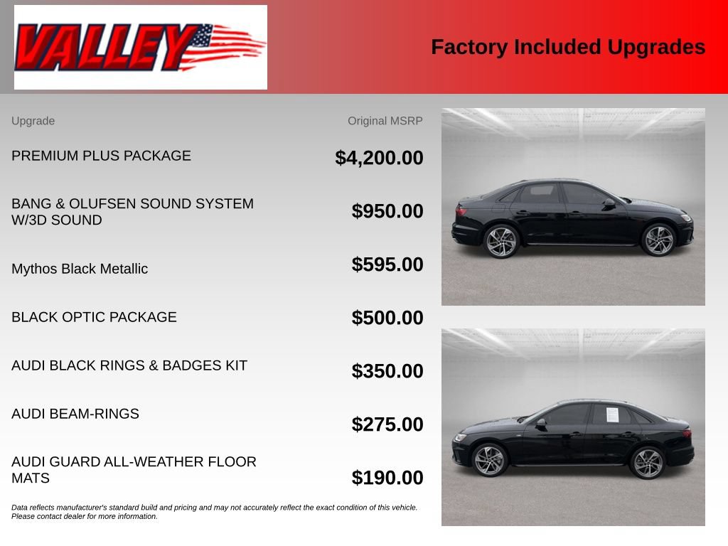 Used 2021 Audi A4 2.0T Premium Plus w/ Premium Plus Package AWD/4WD image 6