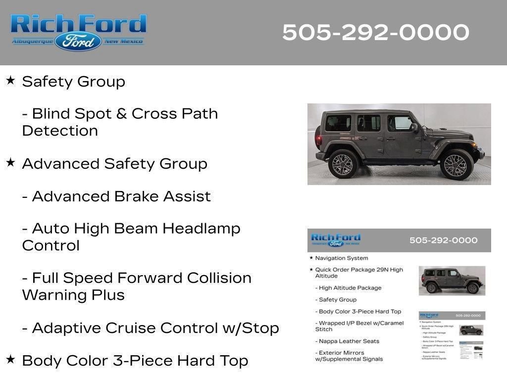 Used 2023 Jeep Wrangler Unlimited Sahara AWD/4WD image 90