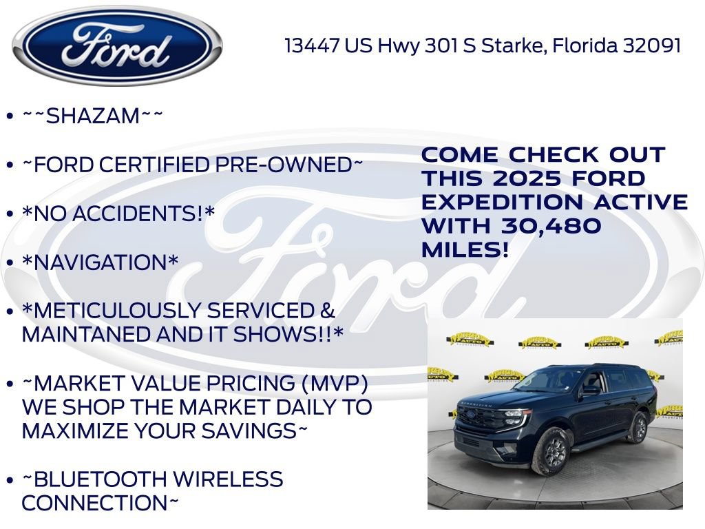 Certified 2025 Ford Expedition Active RWD image 6