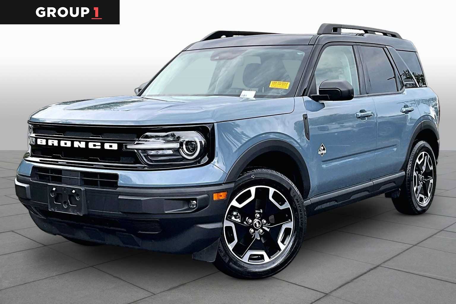 Certified 2024 Ford Bronco Sport Outer Banks w/ Tech Package