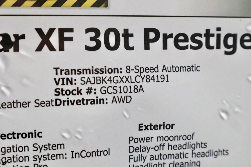 Used 2020 Jaguar XF Prestige image 36