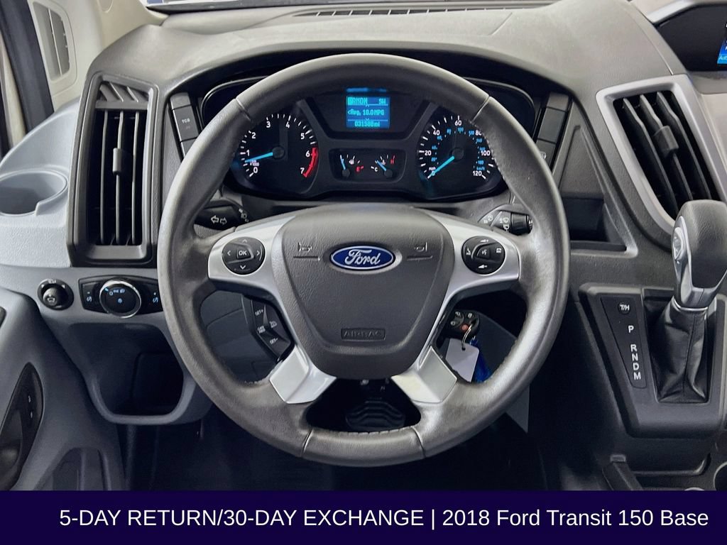 Certified 2018 Ford Transit 150 148 Low Roof w/ Premium Package RWD image 14
