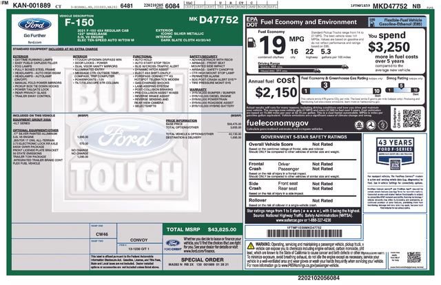 Certified 2021 Ford F150 XLT w/ Trailer Tow Package image 40