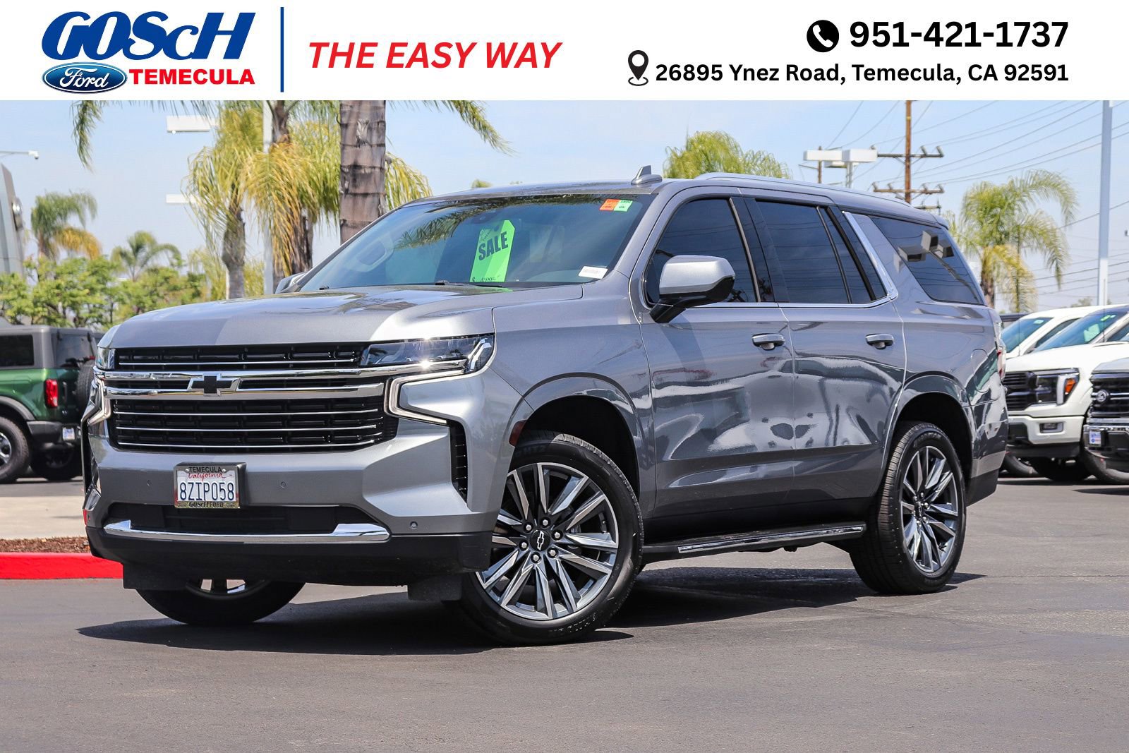 Used 2022 Chevrolet Tahoe LT RWD image 1