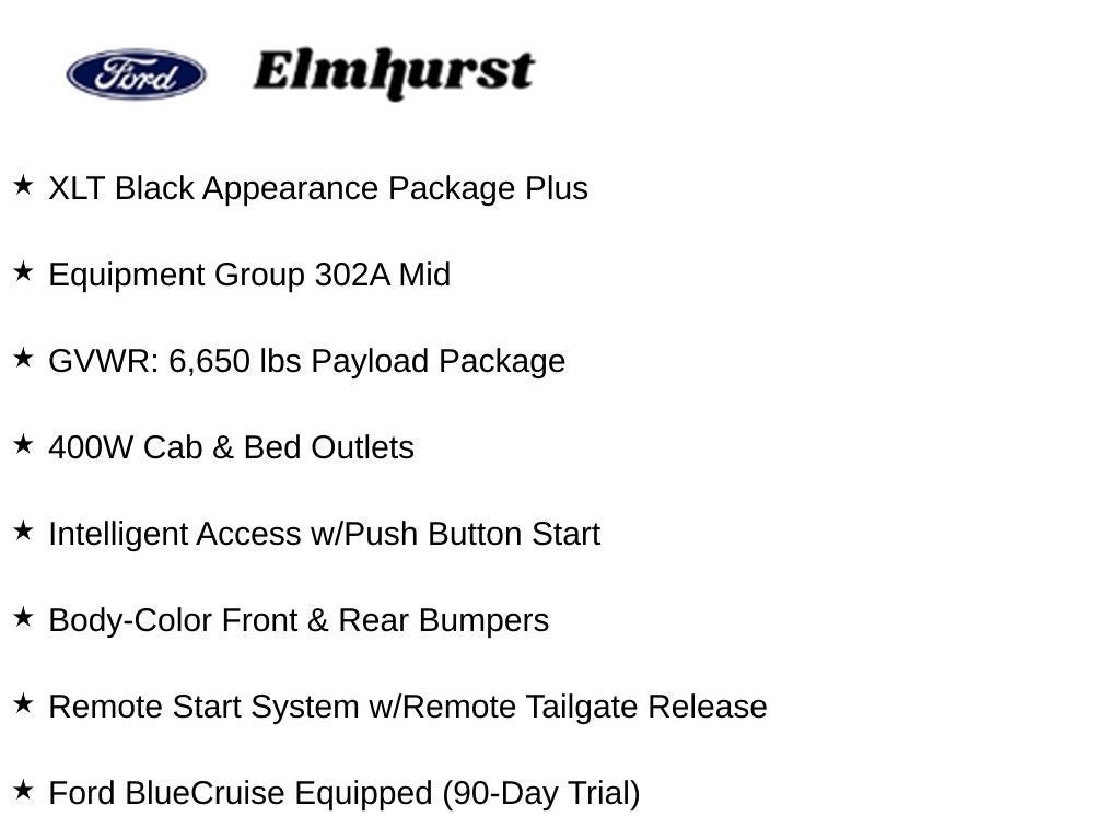 Certified 2024 Ford F150 XLT w/ Equipment Group 302A MID AWD/4WD image 10