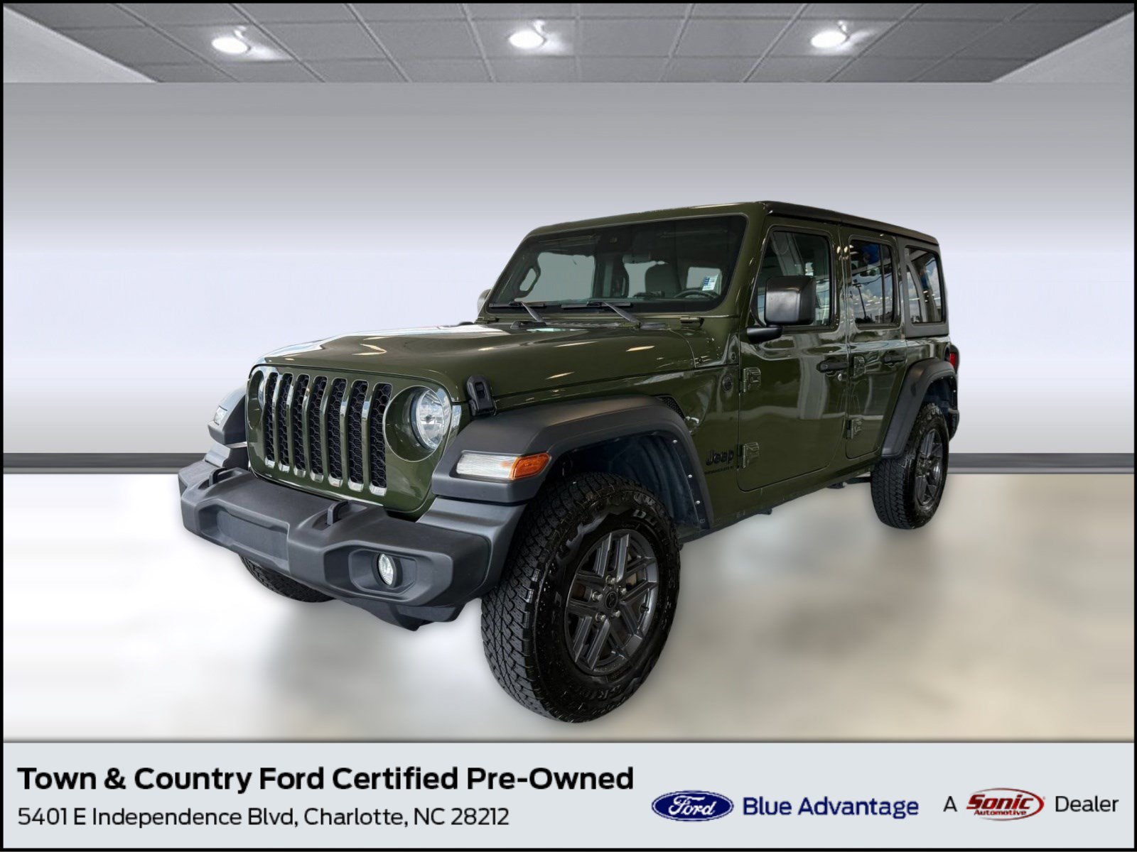 Used 2024 Jeep Wrangler Unlimited Sport