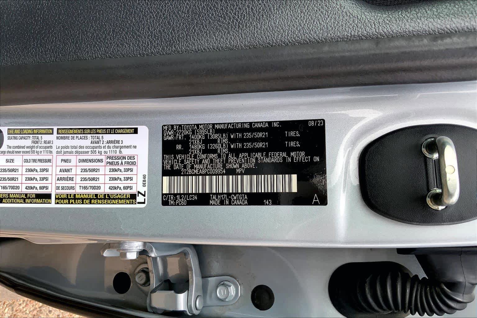 Used 2023 Lexus RX 500h F Sport w/ Accessory Package (Z1) AWD/4WD image 37