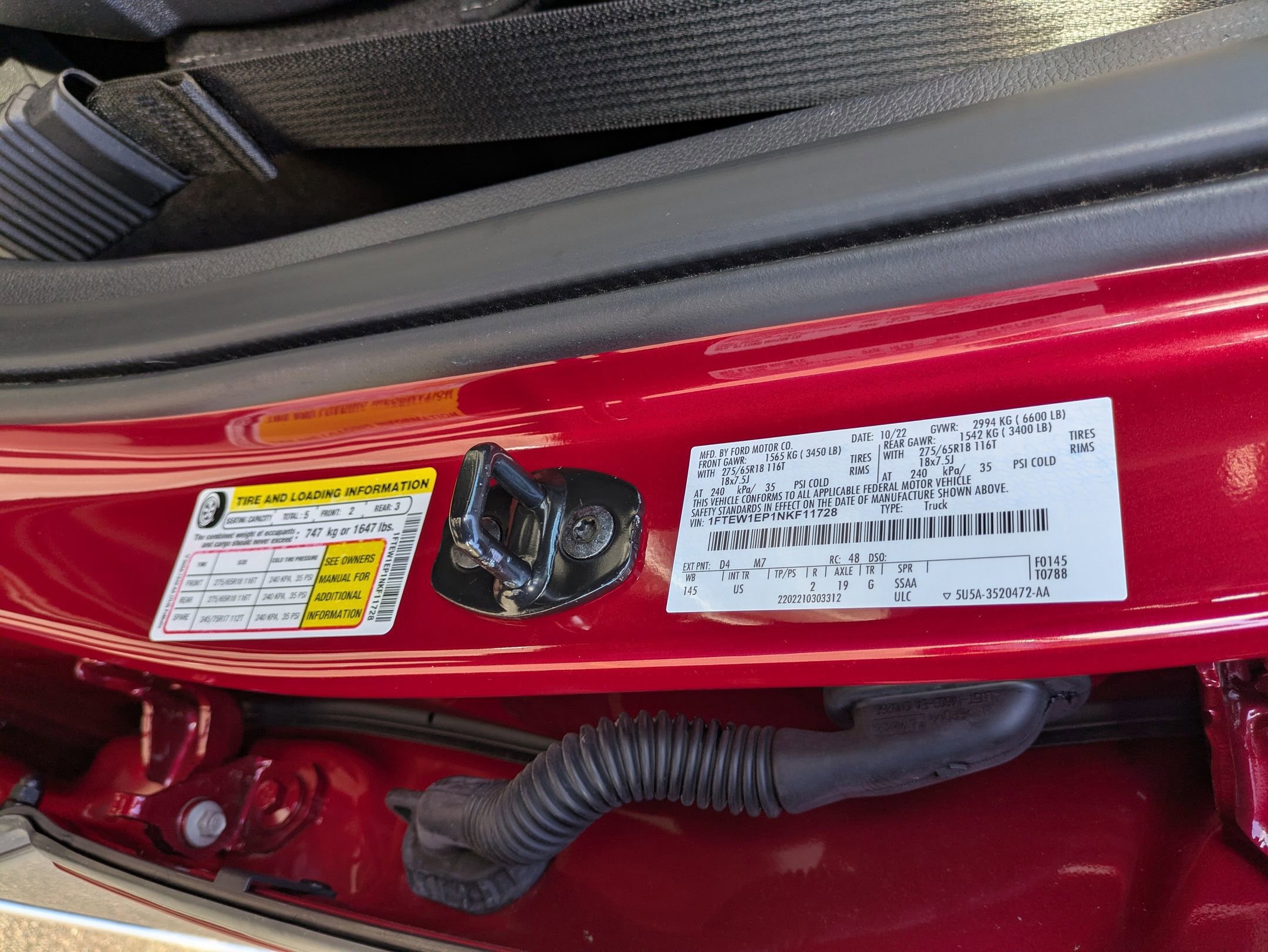 Certified 2022 Ford F150 XLT w/ Equipment Group 302A High image 46