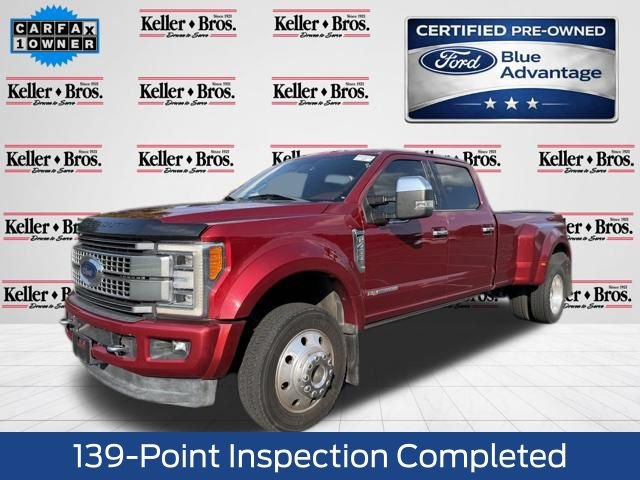 Certified 2019 Ford F450 Platinum w/ Platinum Ultimate Package AWD/4WD image 3