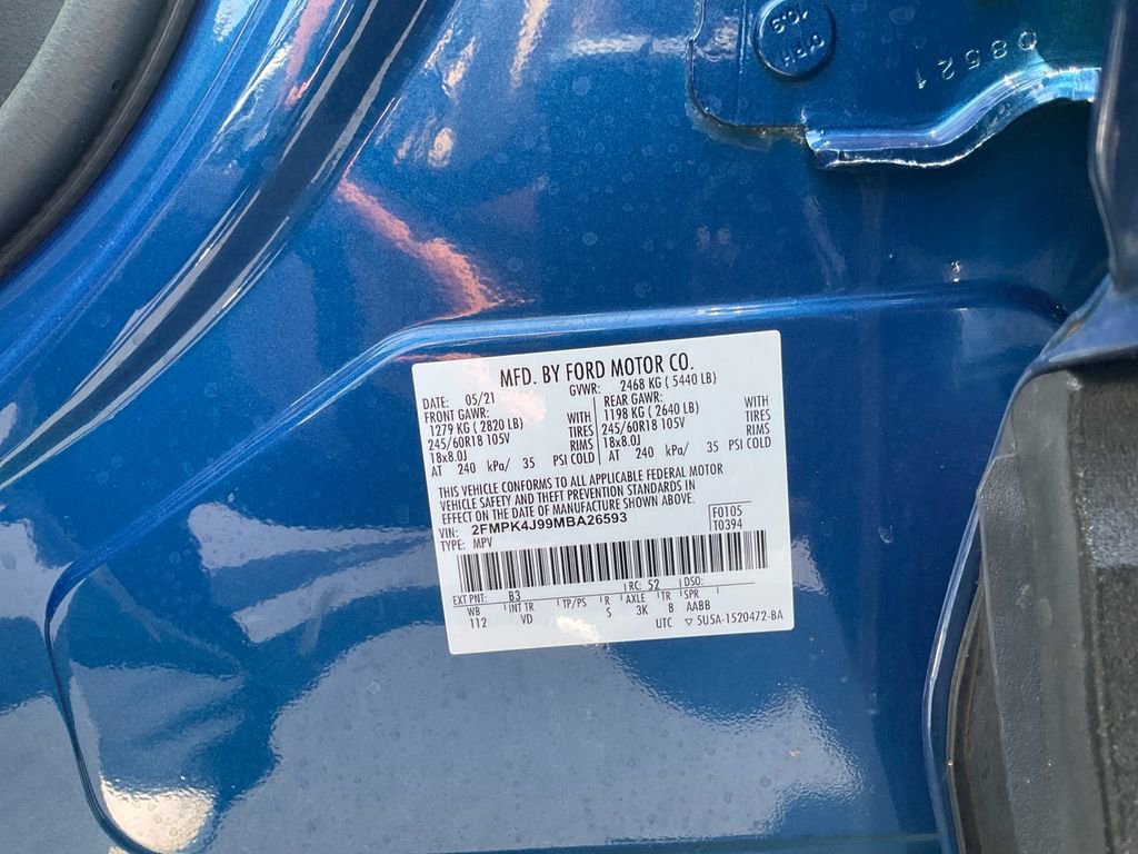 Certified 2021 Ford Edge SEL w/ Cargo Accessory Package AWD/4WD image 18