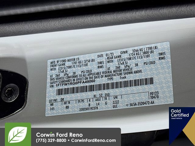 Certified 2023 Ford F150 Raptor AWD/4WD image 35