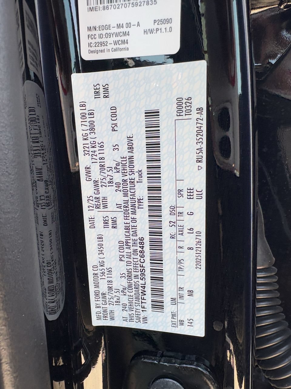 Certified 2025 Ford F150 Tremor w/ Equipment Group 402A High AWD/4WD image 34