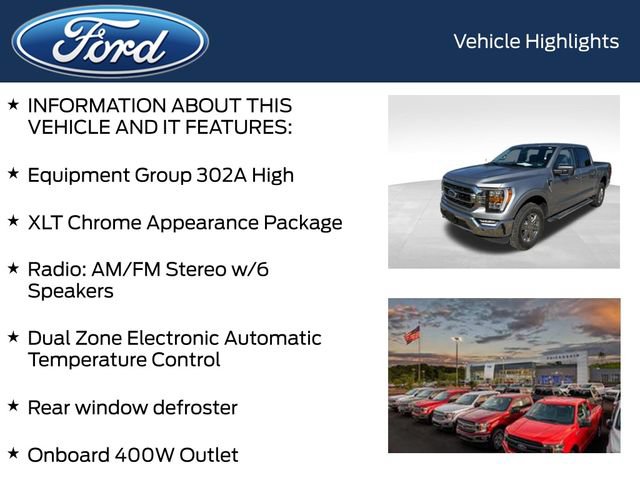 Certified 2023 Ford F150 XLT w/ Equipment Group 302A High AWD/4WD image 5