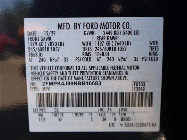 Certified 2022 Ford Edge SEL w/ Convenience Package AWD/4WD image 30