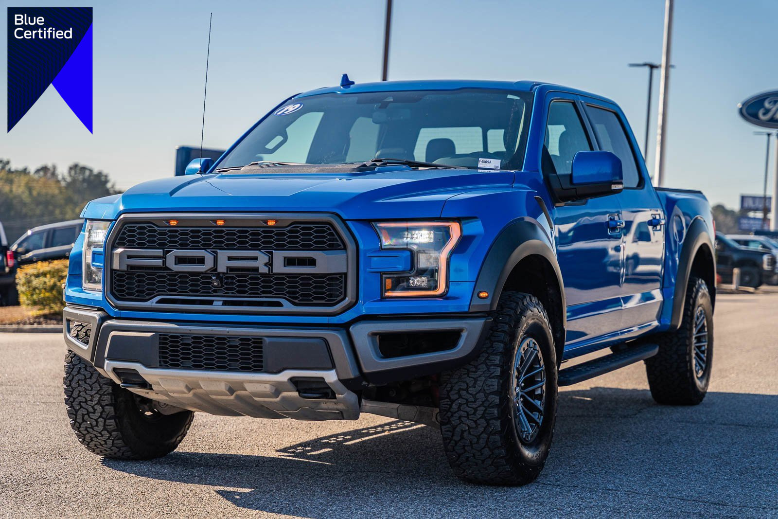 Certified 2019 Ford F150 Raptor w/ Equipment Group 802A Luxury